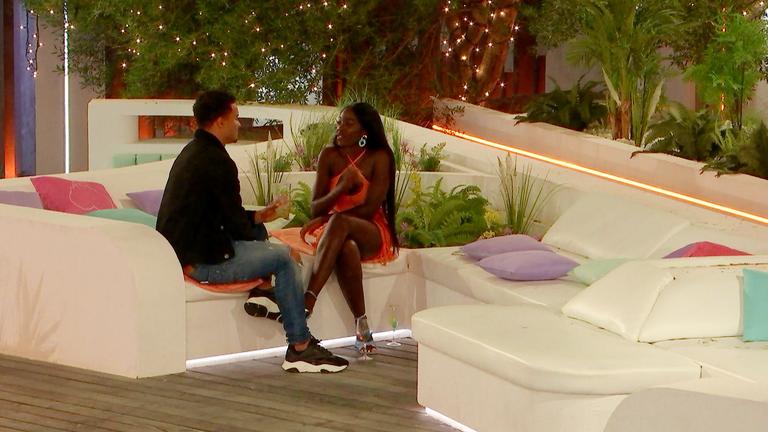 Kaz and Toby have heated words after last night’s challenge