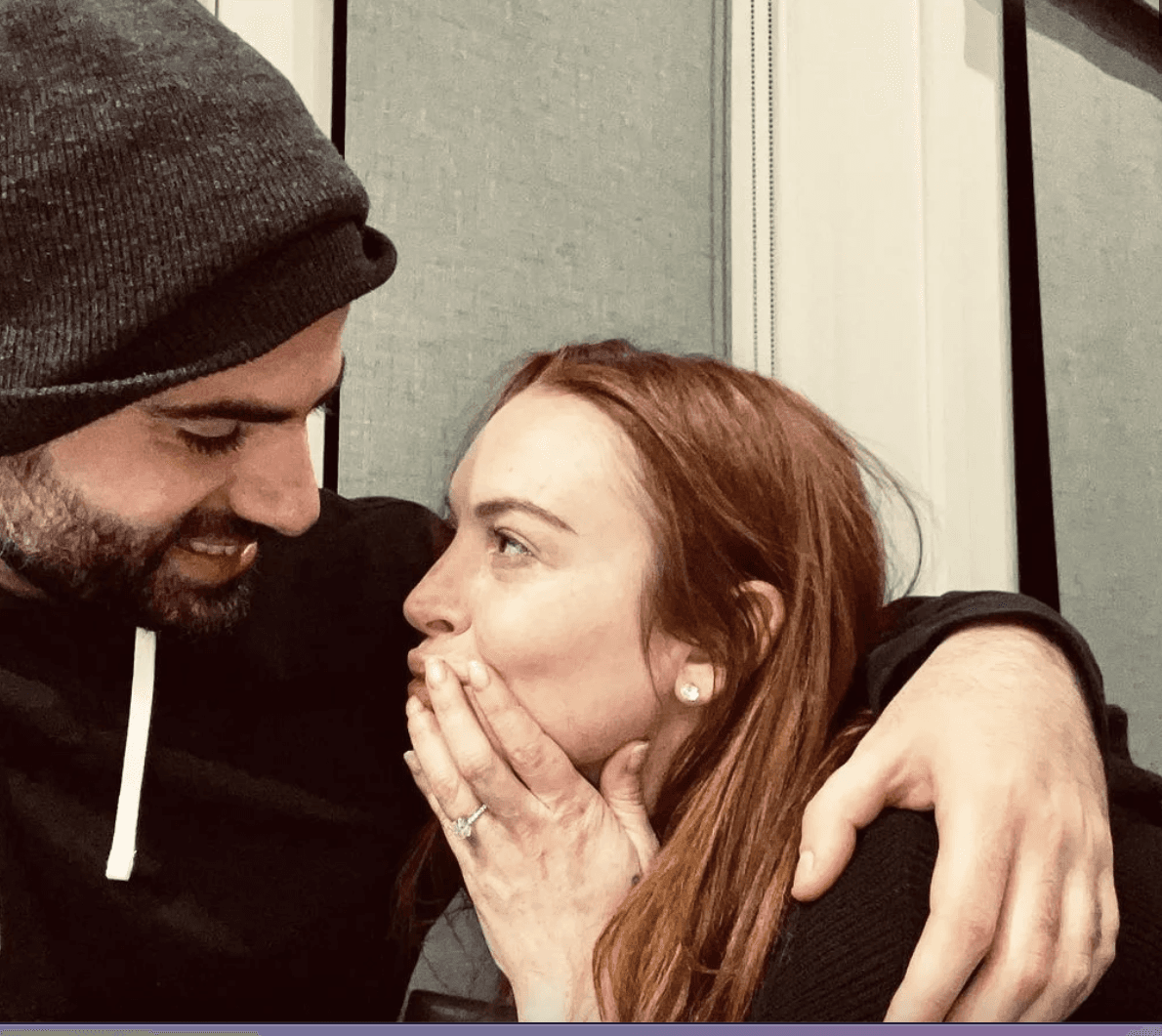 Lindsay Lohan announces engagement to boyfriend Bader Shammas