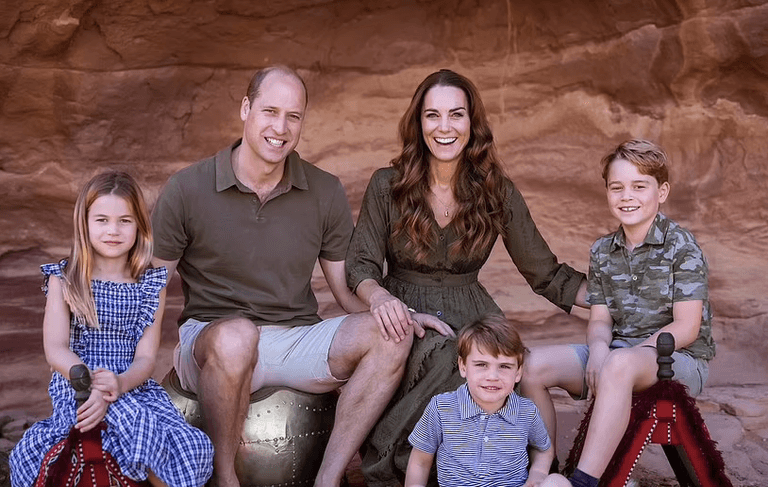 The Duke and Duchess of Cambridge just shared never seen before family snap