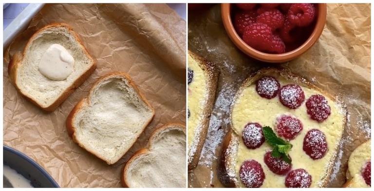 We tried the TikTok yoghurt toast – and it is even better than it looks We tried the TikTok yoghurt toast – and it is even better than it looks