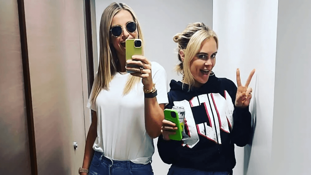 Vogue Williams and Joanne McNally will be hosting their podcast live at Electric Picnic