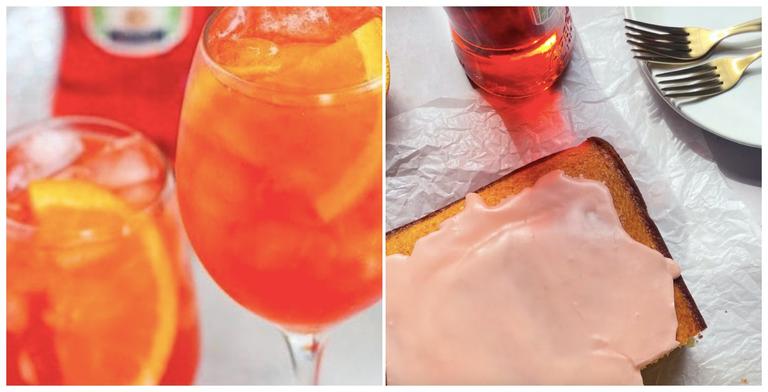 Boozy Aperol Spritz cake is the picnic food of dreams