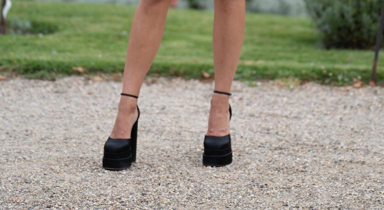 Mega platforms and over the knee boots are officially making a comeback