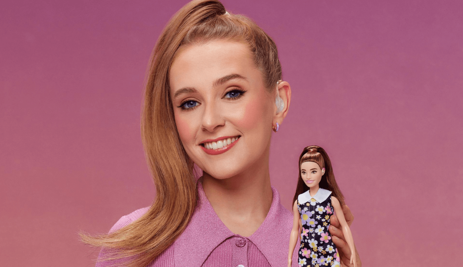 Rose Ayling-Ellis teams up with Barbie for first doll with hearing aids