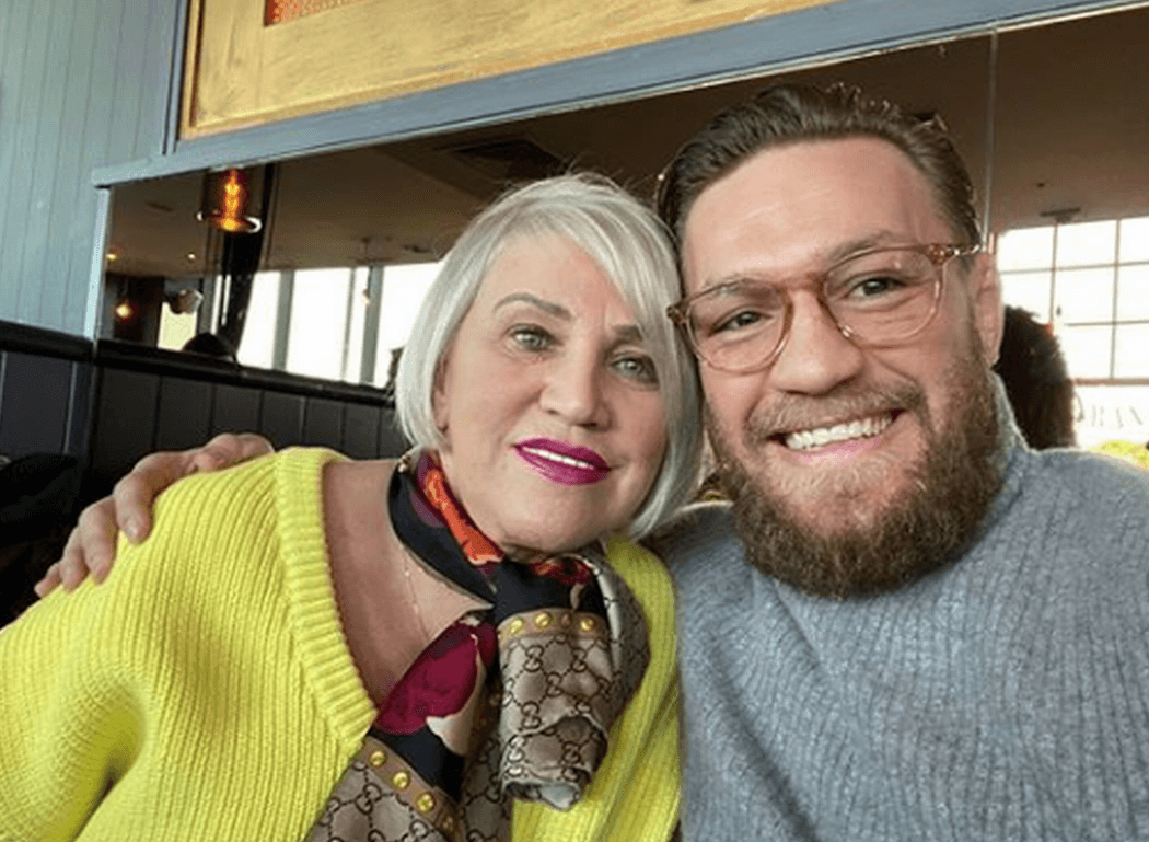 Conor McGregor slammed for Halloween photo of mum in ‘black face’