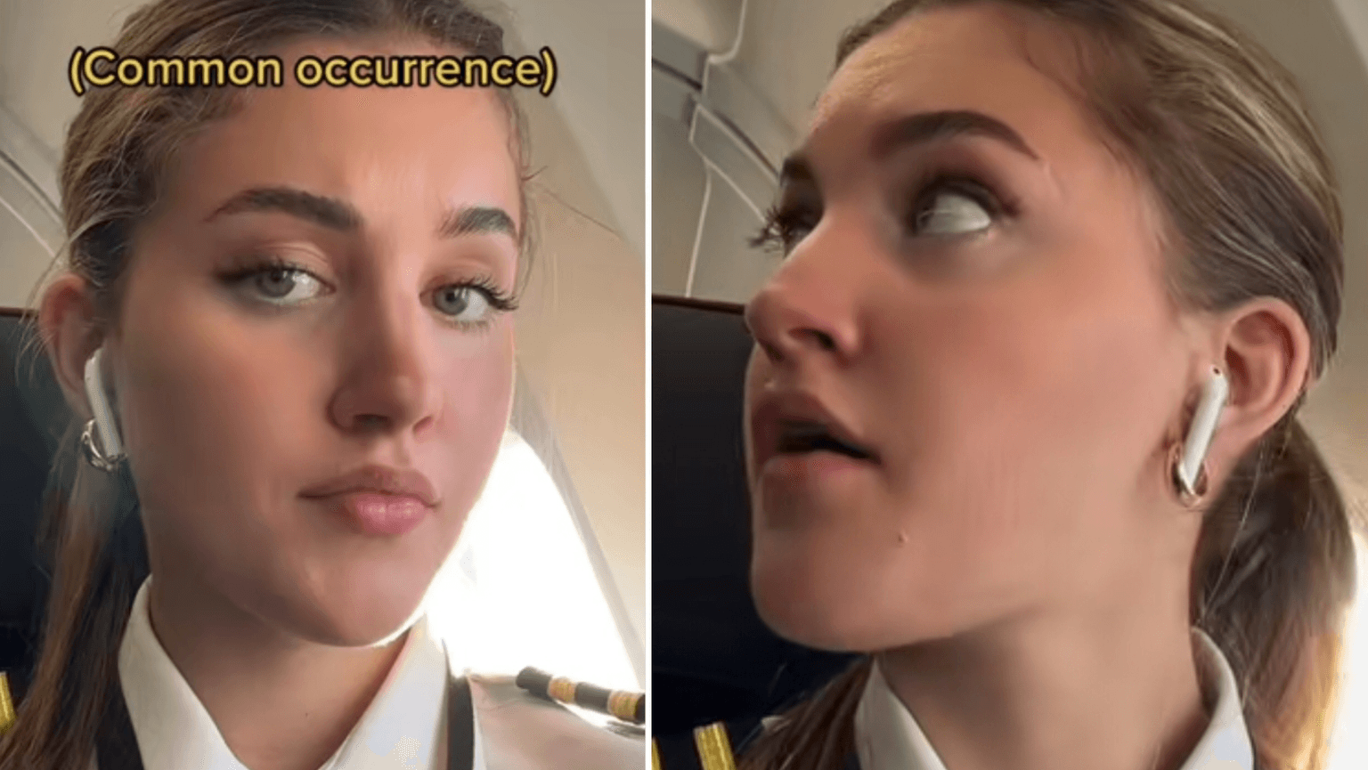 Female pilot mistaken for flight attendant by airport employee