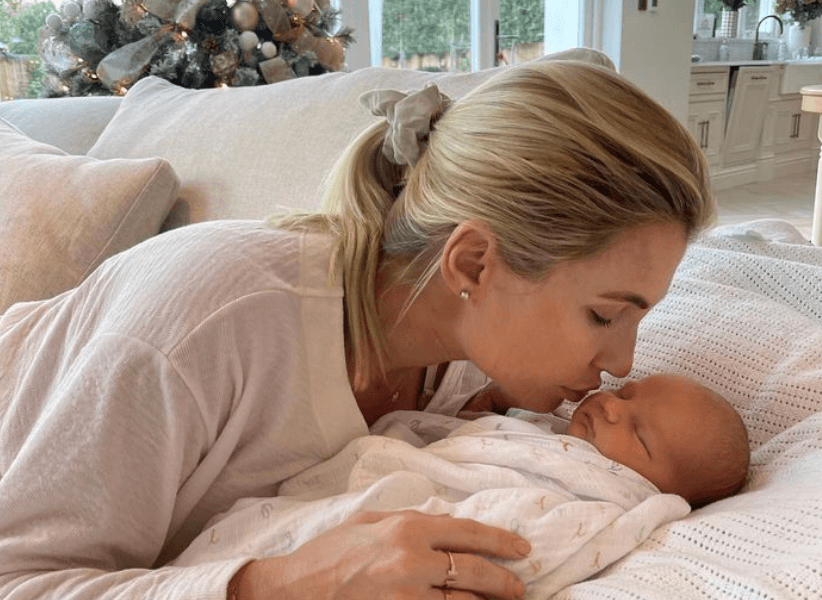 Billie Faiers reveals the name of her third child