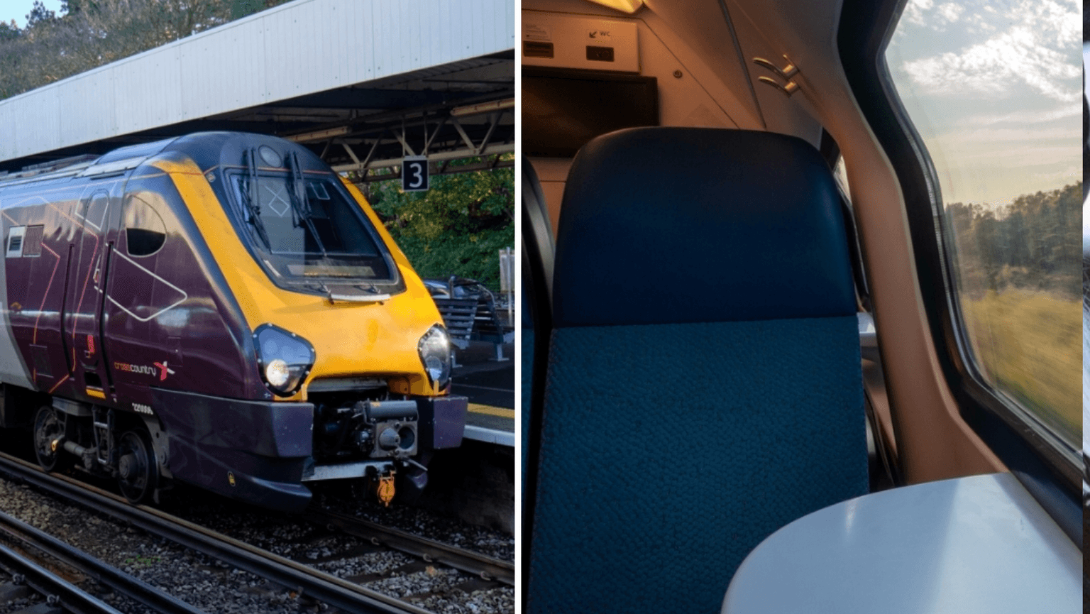 Train passenger praised for ‘refusing to give up’ first-class seat to elderly lady