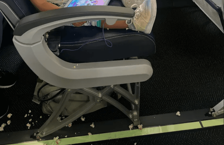 Man slams airline for making pregnant wife clean up toddler’s mess on ‘all fours’