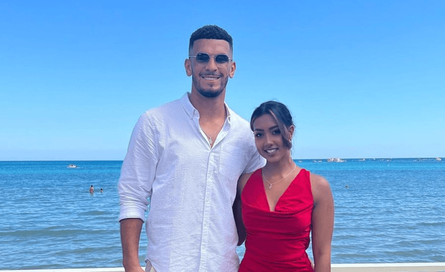 Love Island’s Kai and Sanam spark engagement rumours