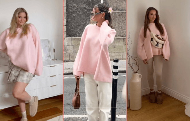 Autumn Fashion: The viral baby pink Penney’s jumper everyone is loving Autumn Fashion: The viral baby pink Penney’s jumper everyone is loving