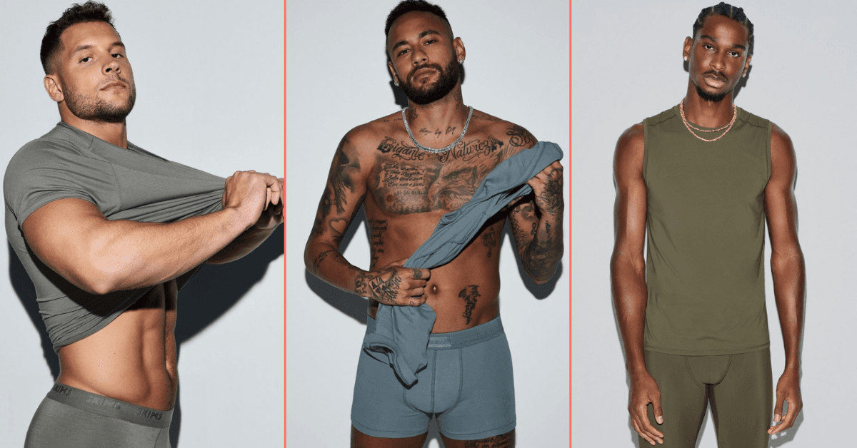 Kim Kardashian breaks website records with SKIMS menswear launch