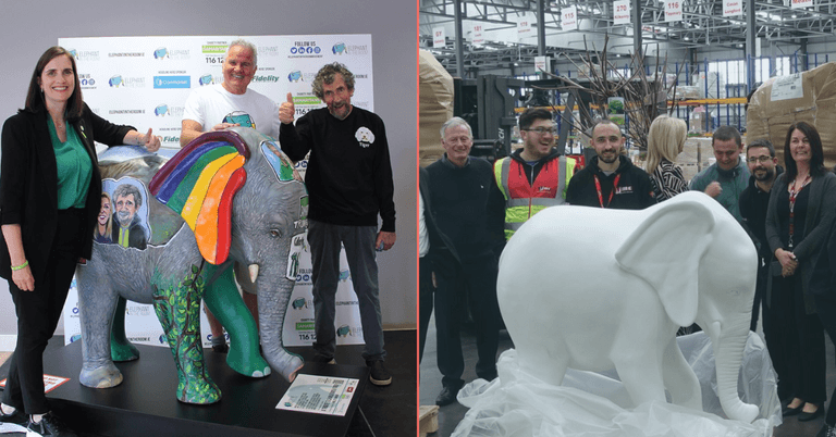 Charlie Bird to lead herd of elephants with Samaritans this weekend