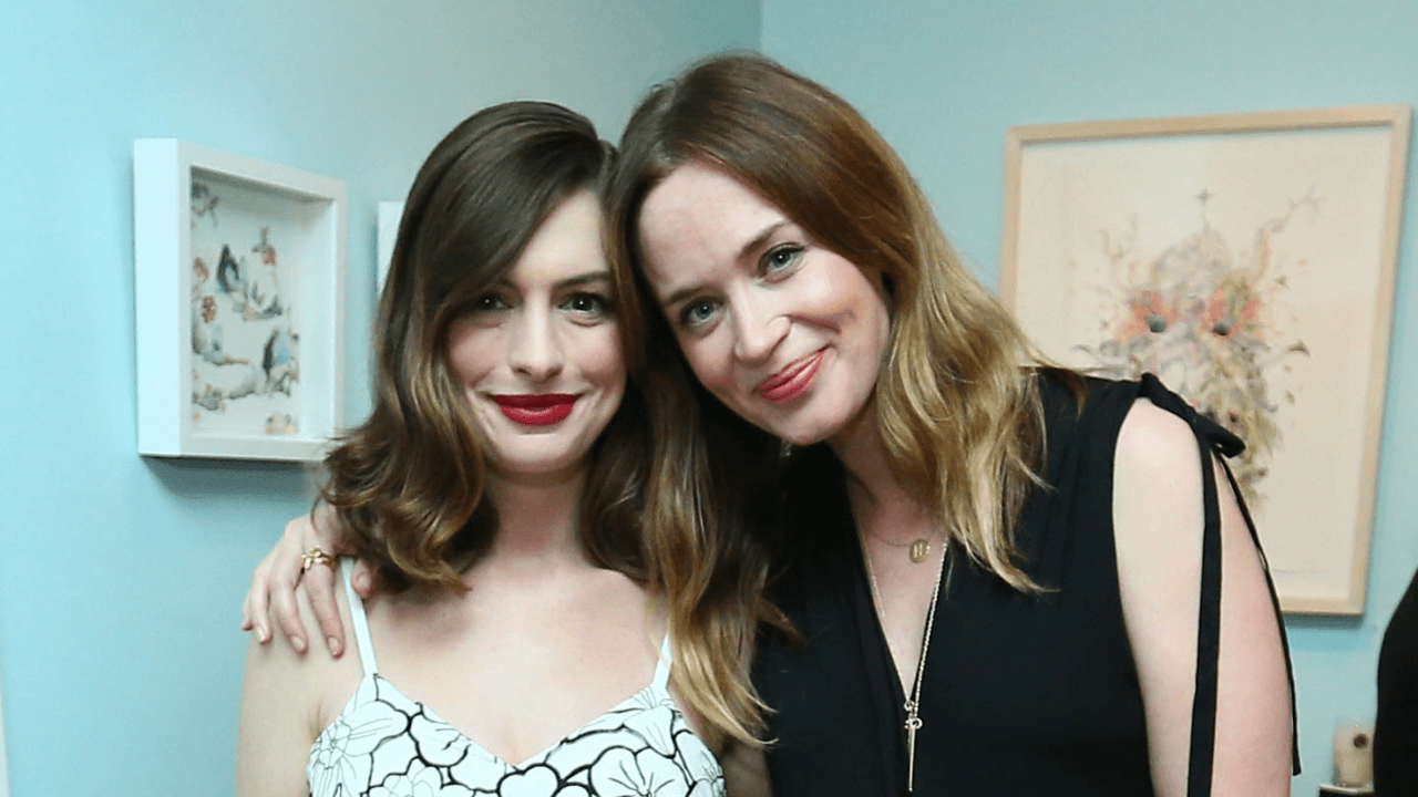Anne Hathaway and Emily Blunt reveal how they met on The Devil Wears Prada set