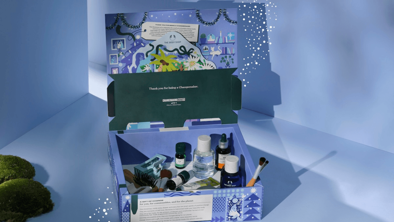 The Body Shop advent calendar is the best value on the high street