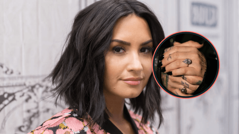 Demi Lovato announces her engagement and her ring is stunning