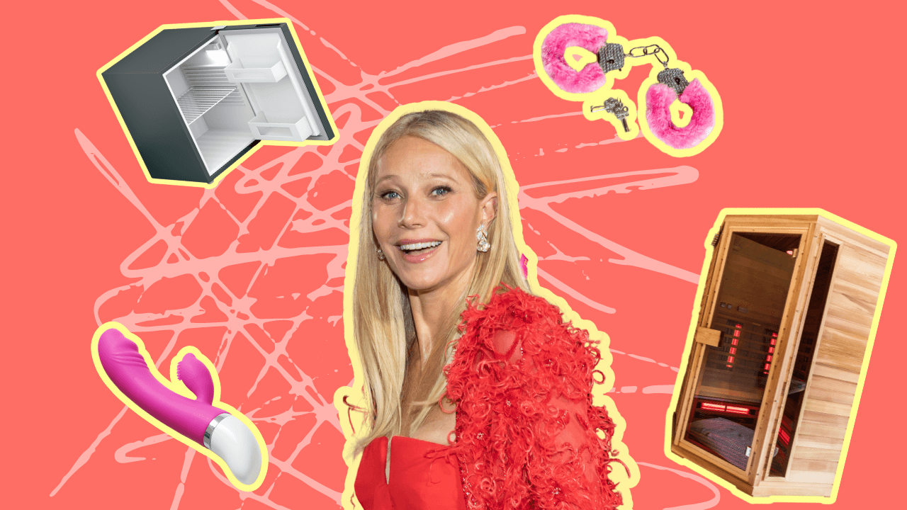 Gold handcuffs and a fridge? This year’s Goop Valentine’s Day gift guide is wild