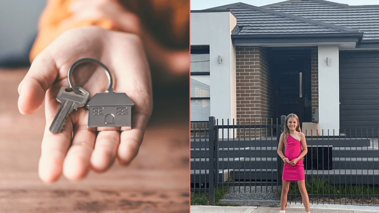 Eight-year-old girl becomes one of the world’s youngest homeowners 