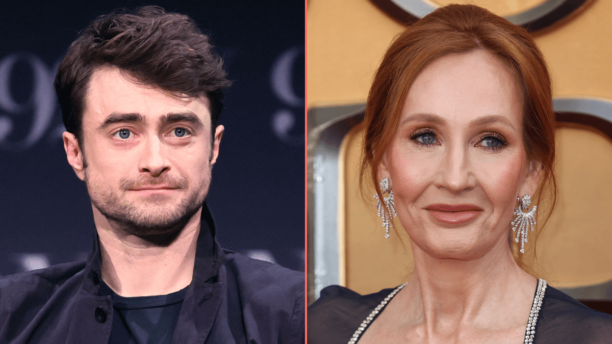 Daniel Radcliffe breaks silence on JK Rowling row