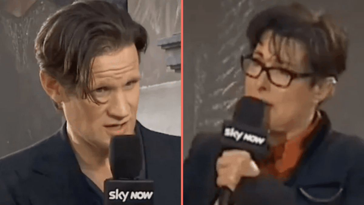 Matt Smith praised for correcting Sue Perkins over co-star’s pronouns