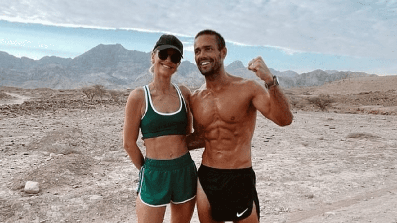 Vogue Williams praises Spencer Matthews after he completes 30 marathons