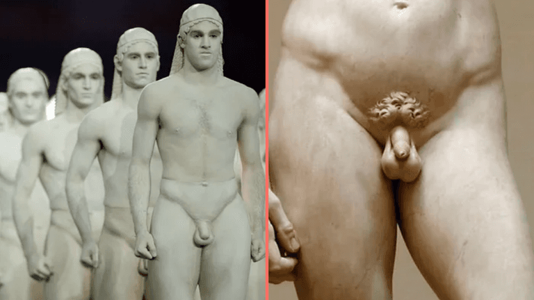 People are only just discovering why all Greek statues have tiny penises