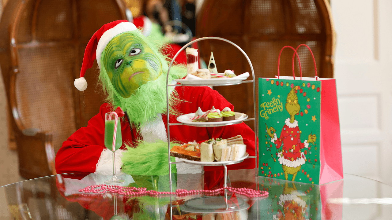 This Dublin hotel is hosting a Grinch-themed afternoon tea