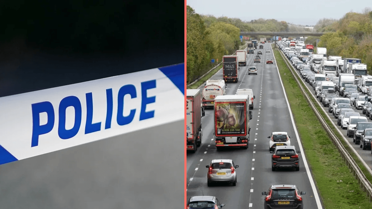 Girl, 17, dies after getting out of police vehicle on UK motorway