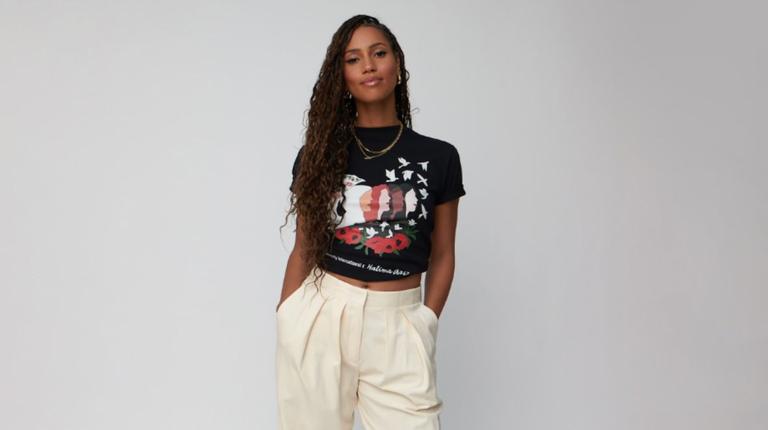Vick Hope releases limited edition t-shirt collection for International Women’s Day 2025