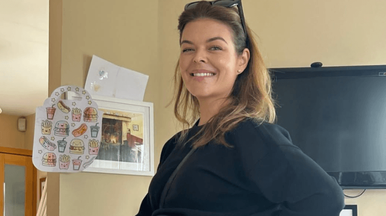 Doireann Garrihy responds to gender reveal speculation