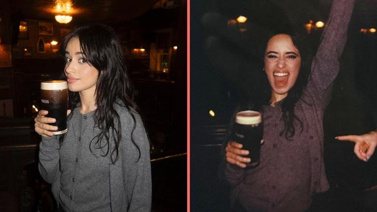 Camila Cabello spotted drinking alongside locals in popular Dublin pub