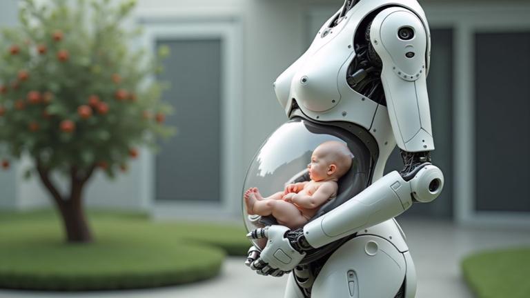 Scientists develop world’s first pregnancy robot that can give birth