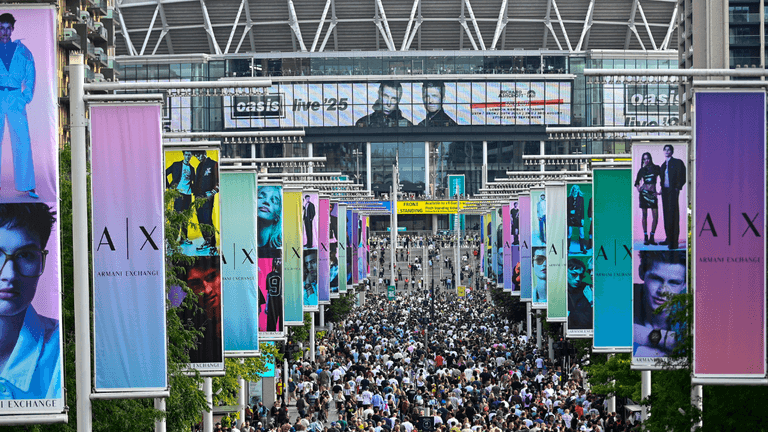 Oasis issue statement after man dies in fall at Wembley gig