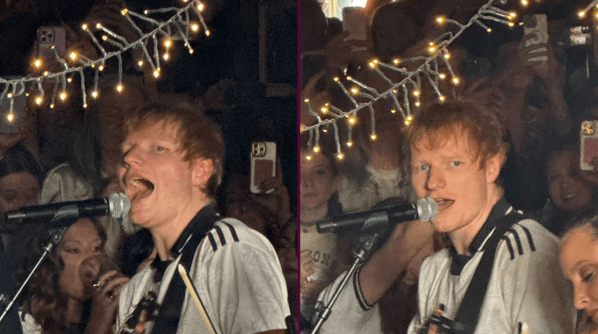 Ed Sheeran makes surprise appearance at the Fleadh 