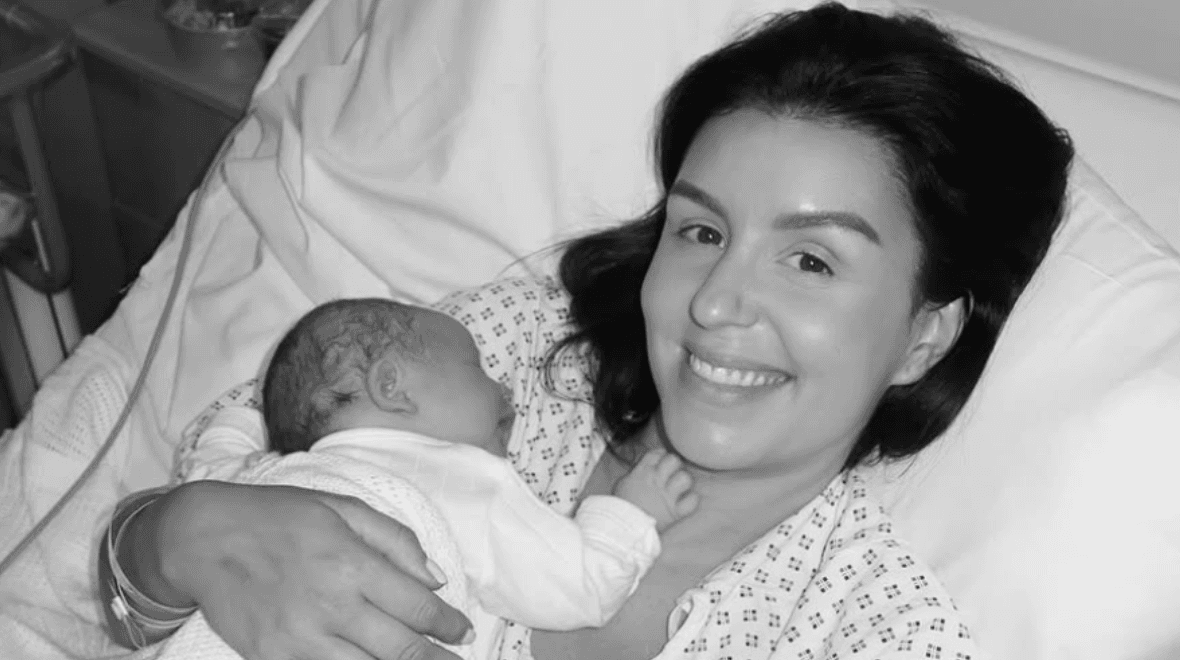 Terrie McEvoy reveals her baby boy’s charming name