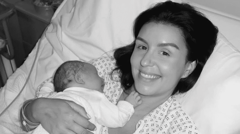 Terrie McEvoy reveals her baby boy’s charming name