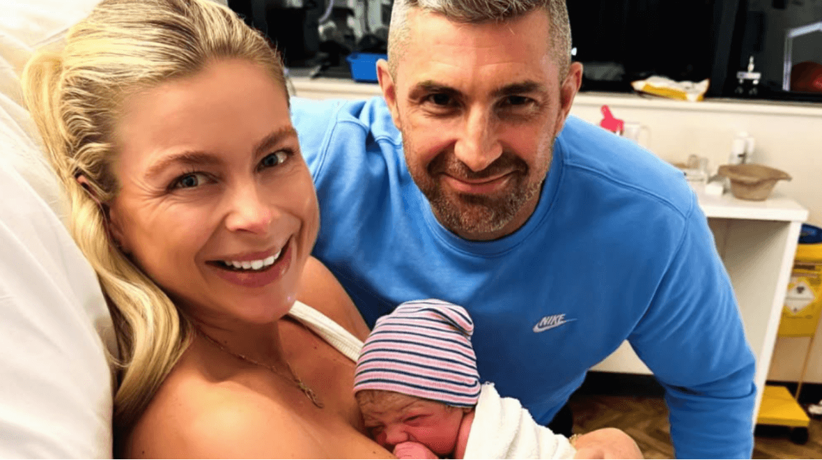 Jess Redden and Rob Kearney welcome their second child