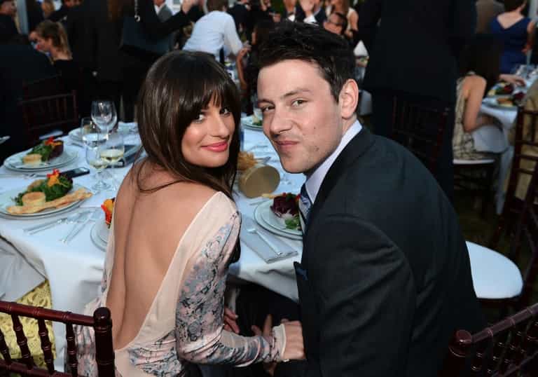 Lea Michele and Cory Monteith Enjoy A Glee-ful Lunch in Paris Lea Michele and Cory Monteith Enjoy A Glee-ful Lunch in Paris