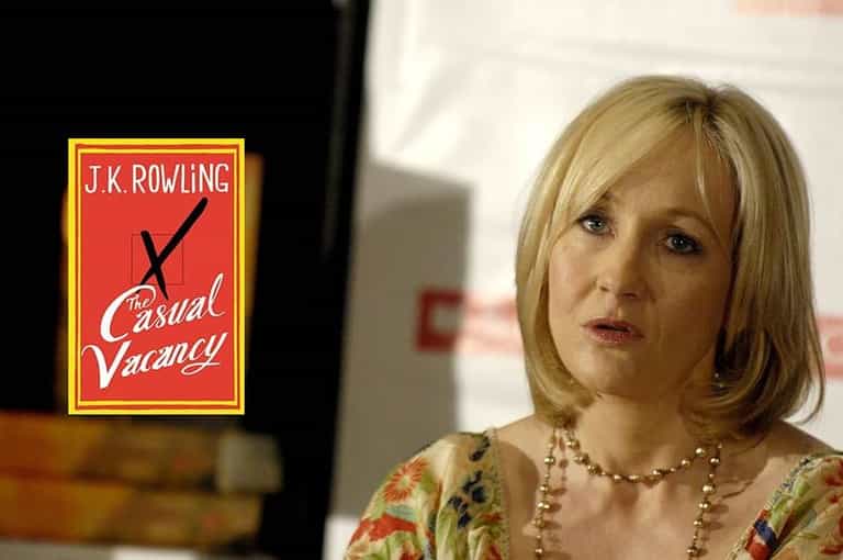 J.K Rowling Reveals the Cover of Her New Novel for Adults J.K Rowling Reveals the Cover of Her New Novel for Adults
