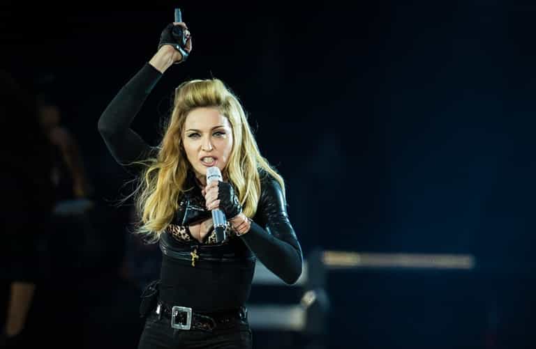 Madonna Forgives Elton For Calling Her A ‘Fairground Stripper’ Madonna Forgives Elton For Calling Her A ‘Fairground Stripper’