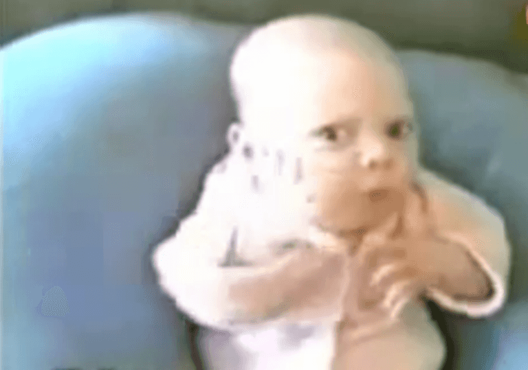 VIDEO: Heeee-Yaaaww! Ninja Baby Busts Some Karate Moves VIDEO: Heeee-Yaaaww! Ninja Baby Busts Some Karate Moves