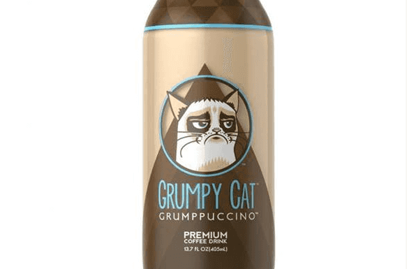 Photo: Grumpy Cat Grumppucino Coffee Drink Announced Photo: Grumpy Cat Grumppucino Coffee Drink Announced
