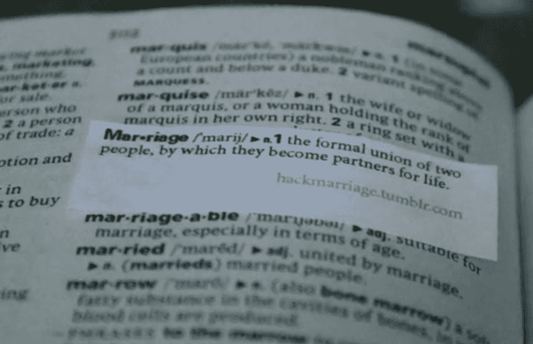 Marriage – The Formal Union of Two People: Artists Update Dictionaries in Support of Marriage Equality Marriage – The Formal Union of Two People: Artists Update Dictionaries in Support of Marriage Equality