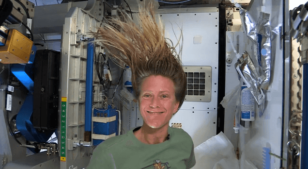 Squeaky Clean: How Astronauts Manage to Wash Their Hair in Space Squeaky Clean: How Astronauts Manage to Wash Their Hair in Space
