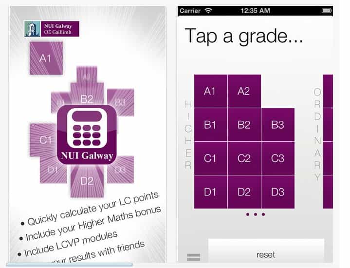 NUI Galway Launches Leaving Certificate Points Calculator App NUI Galway Launches Leaving Certificate Points Calculator App