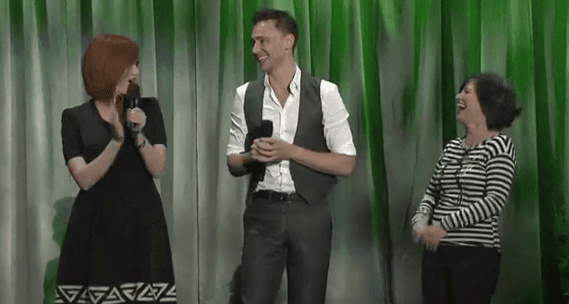 VIDEO – Tom Hiddleston Singing The Bare Necessities At The D23 Expo VIDEO – Tom Hiddleston Singing The Bare Necessities At The D23 Expo