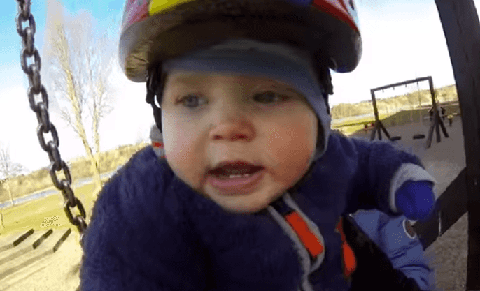 WATCH: A Baby With A GoPro Camera On A Swing Is Everything You Imagined And More WATCH: A Baby With A GoPro Camera On A Swing Is Everything You Imagined And More
