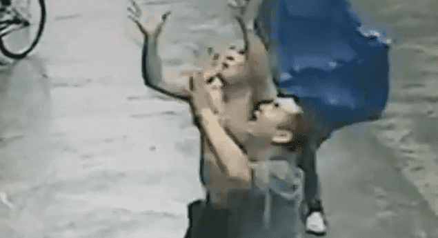 VIDEO: Man Hailed A Hero After Catching Baby Who Fell From Second Story Window VIDEO: Man Hailed A Hero After Catching Baby Who Fell From Second Story Window