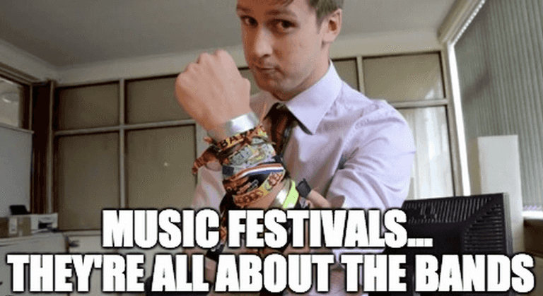 VIDEO: “Bands Are Only Cool When No One Knows Who They Are” – The Best Music Festival Sketch Of The Year VIDEO: “Bands Are Only Cool When No One Knows Who They Are” – The Best Music Festival Sketch Of The Year