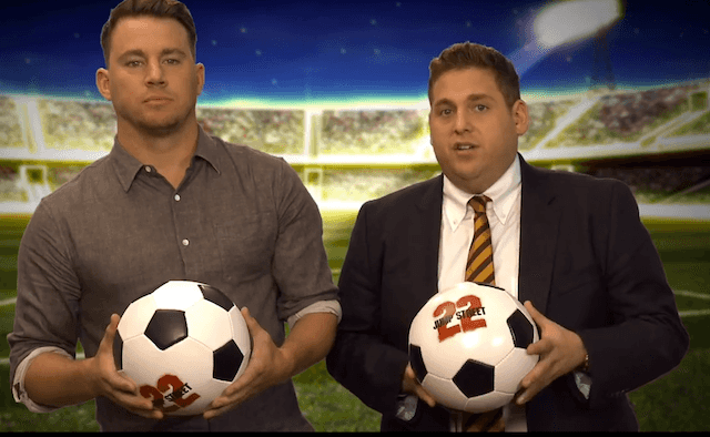 VIDEO: Channing Tatum And Jonah Hill Give Soccer Stars A Hilarious Tutorial In Pitch Diving VIDEO: Channing Tatum And Jonah Hill Give Soccer Stars A Hilarious Tutorial In Pitch Diving